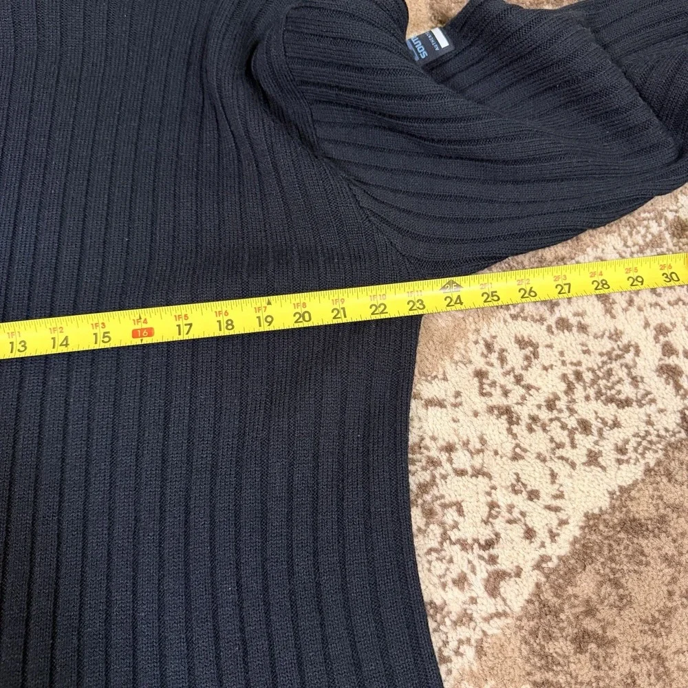 Southpole Sweater Mens Large Navy Turtleneck Ribbed VTG‎ Y2K Rib Knit Pullover